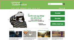 Desktop Screenshot of linkopingsstadsmission.se